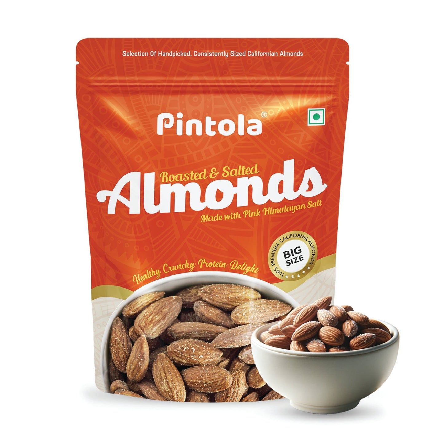 Premium Roasted & Salted Almonds