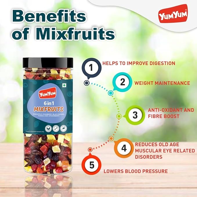 Yum Yum 6 in 1 Mix Fruit