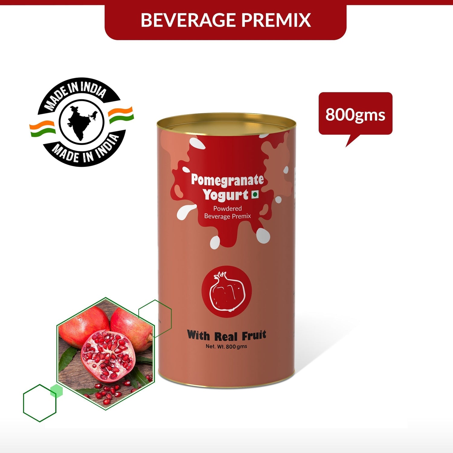 Pomegranate Yogurt Mix - 400 gms