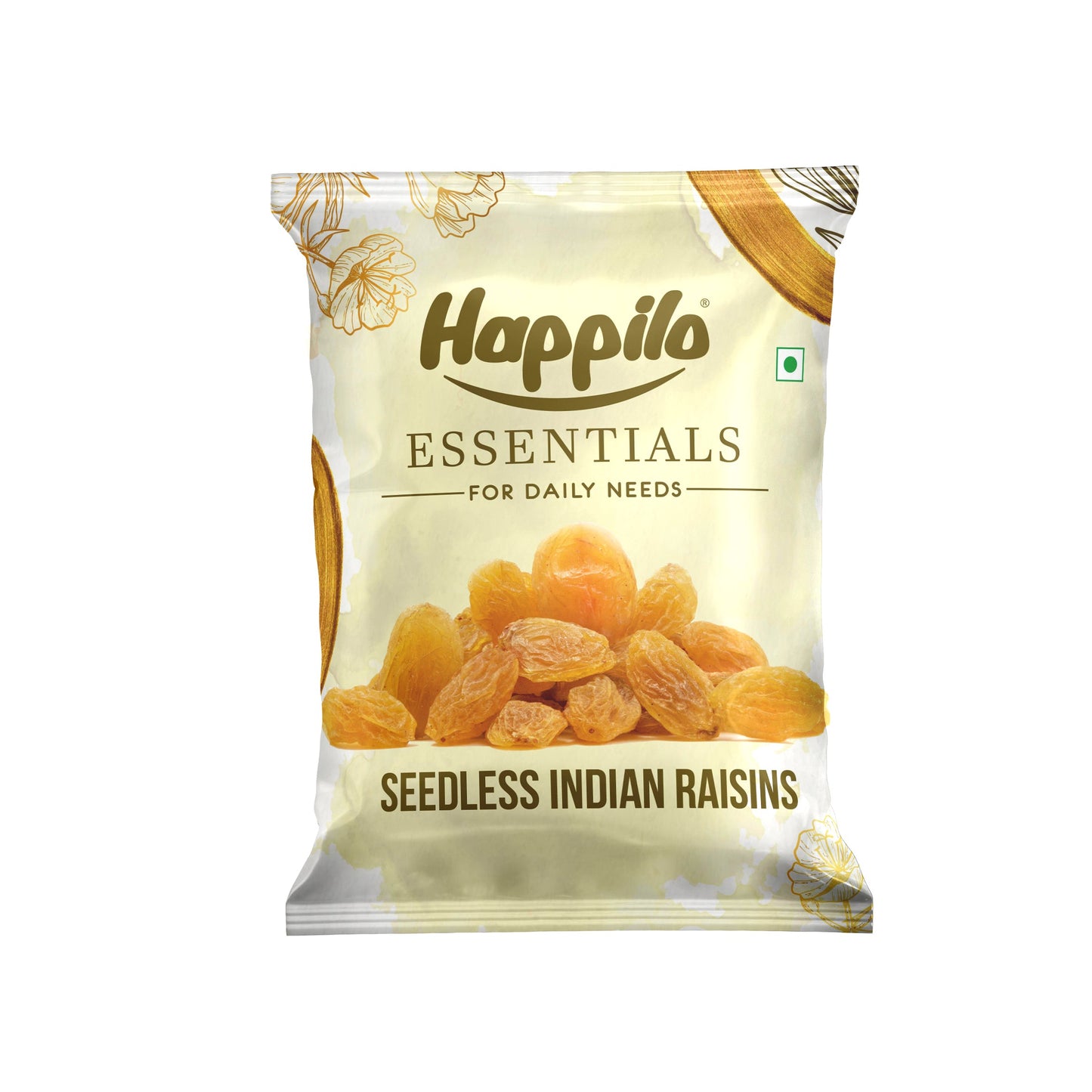 Happilo Essentials Seedless Indian Raisins 500g