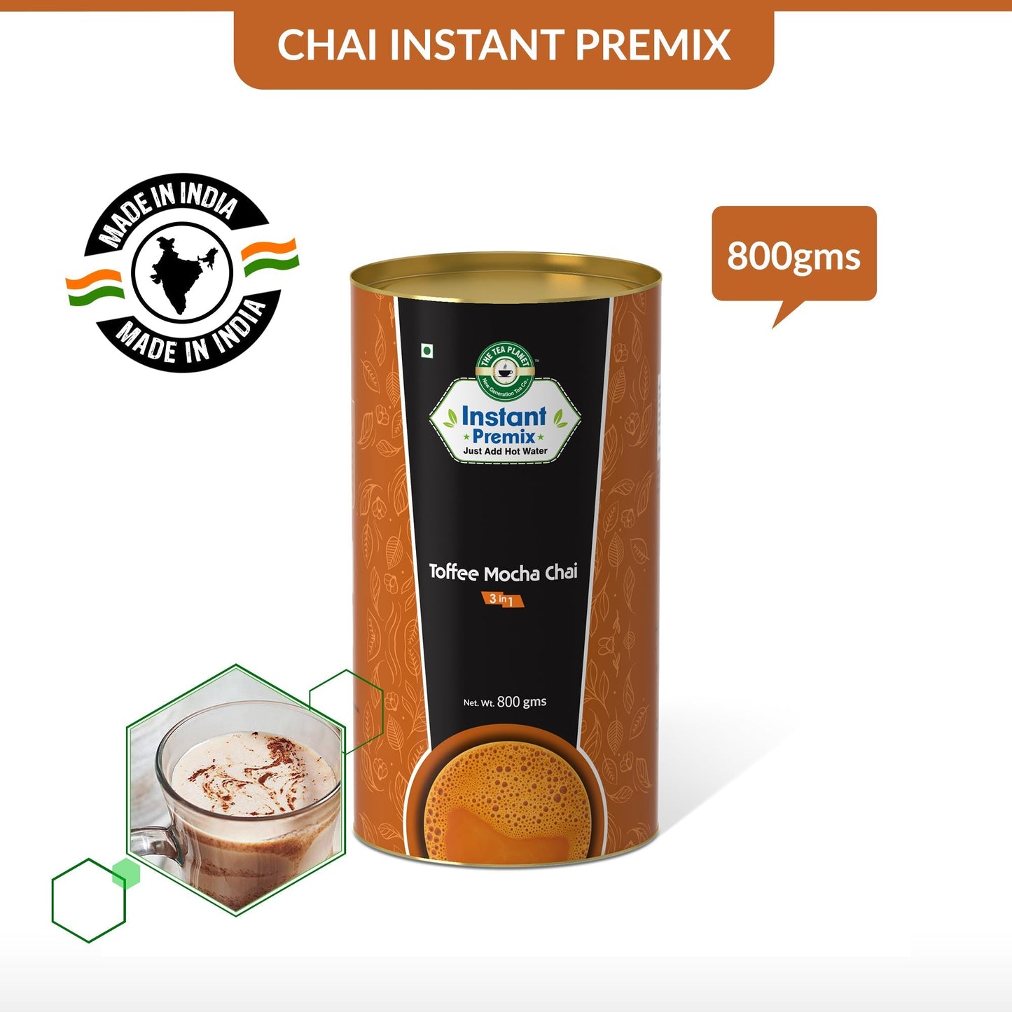 Toffee Mocha Chai Premix (3 in 1)