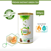 Muskmelon Flavored Instant Green Tea