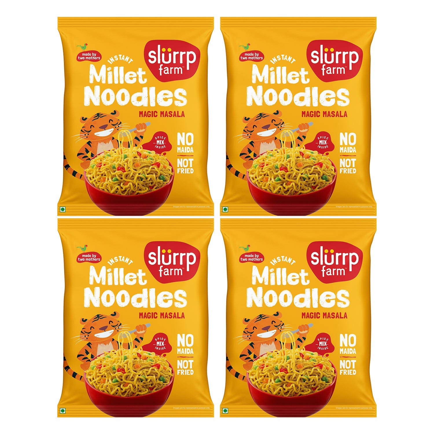 Magic Masala - Instant Millet Noodles (Pack of 4)