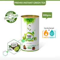 Coconut Lemon Flavored Instant Green Tea