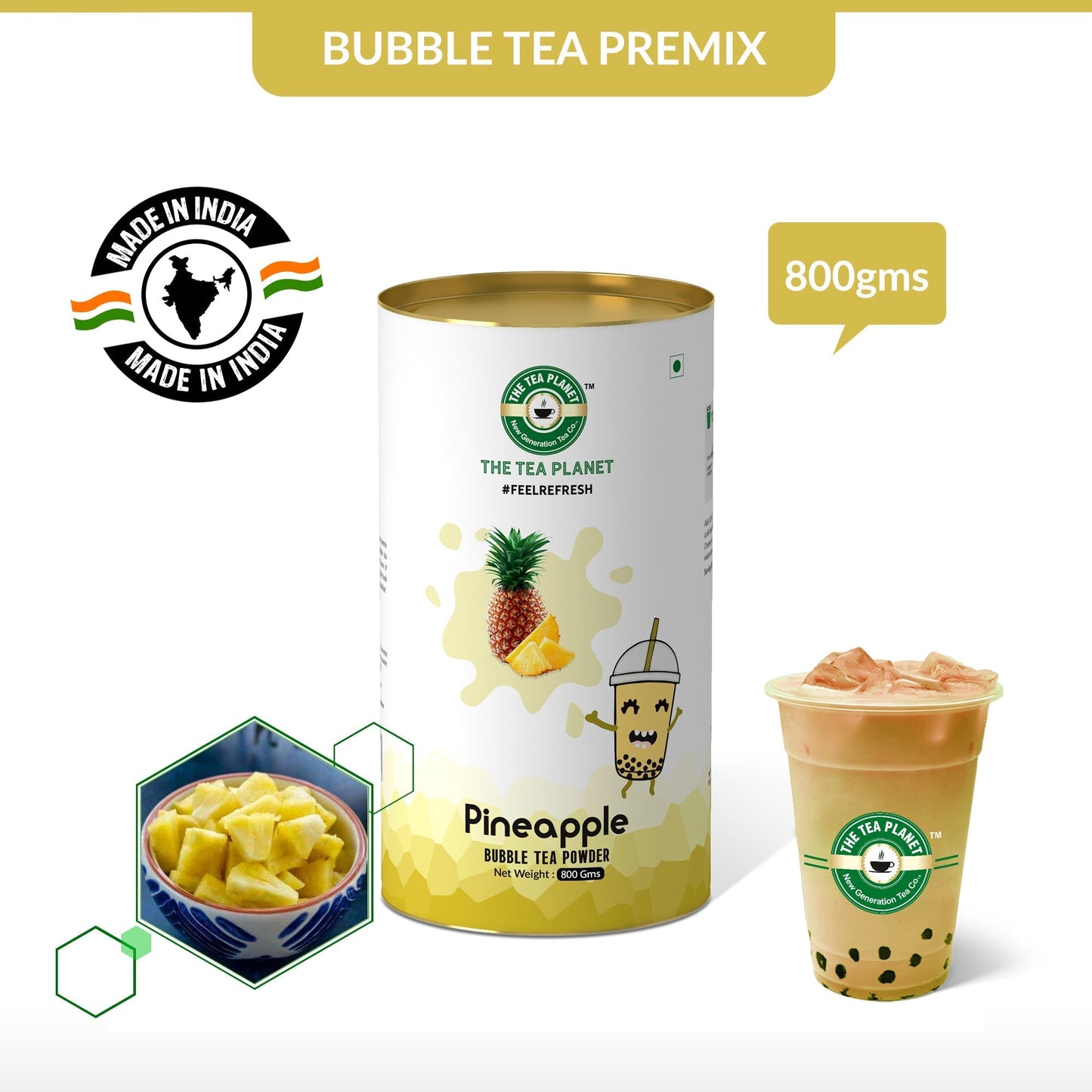 Pineapple Bubble Tea Premix