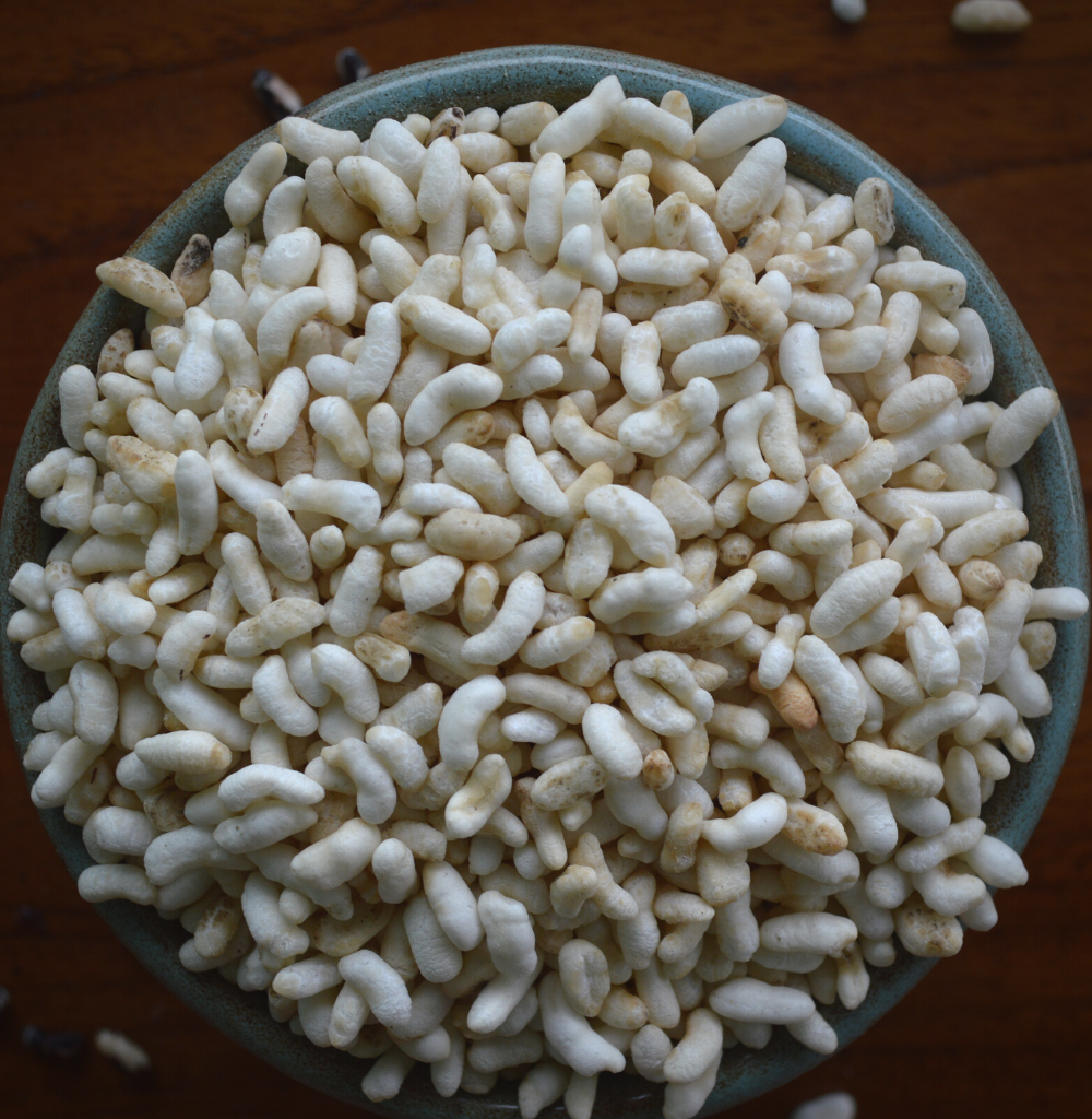 Po Rice Bio Basics White Rice Pops/Puffed Rice - Veeha Foods