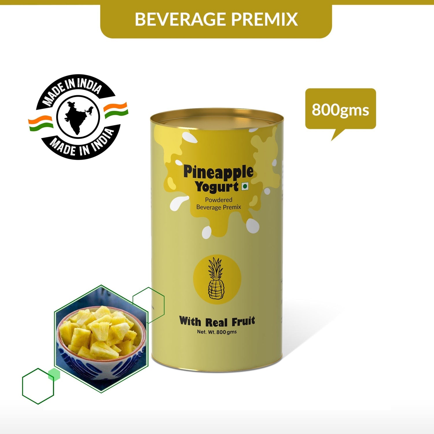 Pineapple Yogurt Mix - 800 gms