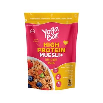 High Protein Muesli Fruits, Nuts & Seeds 350g