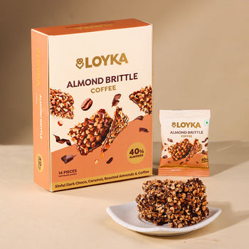 Almond Brittle Coffee 14 Pcs Box