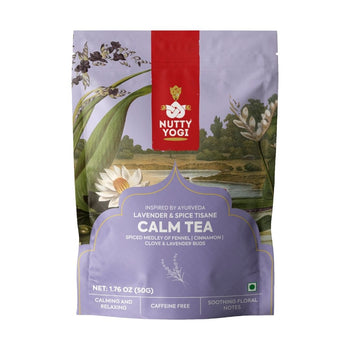 Nutty Yogi Calm Tea | Lavender & Herbs Tisane I 50g