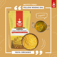 Nutty Yogi Yellow Moong Daal Flour