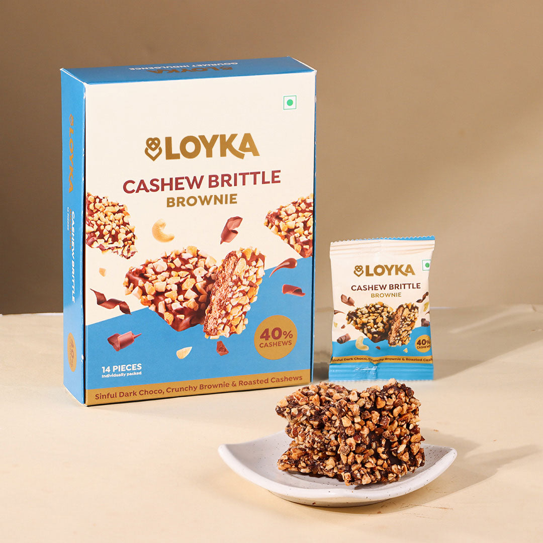 Cashew Brittle Brownie 14 Pcs Box