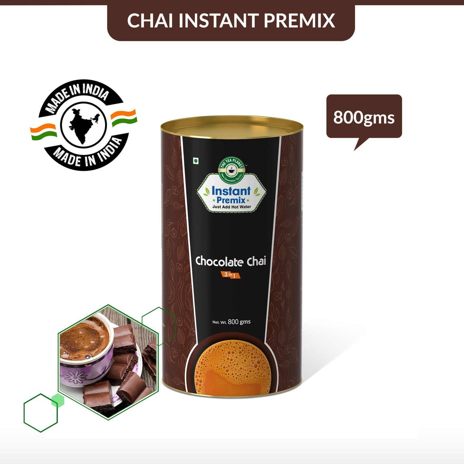 Chocolate Chai Premix (3 in 1)