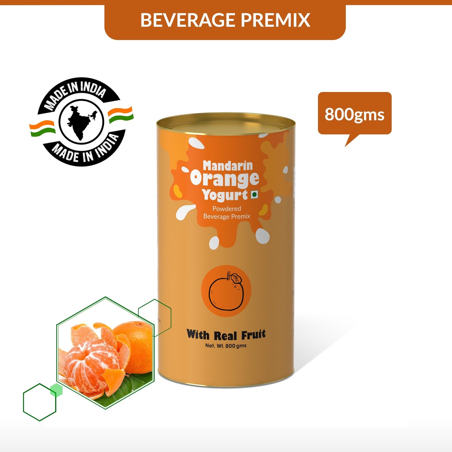 Mandarin Orange Yogurt Mix - 250 gms