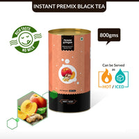 Peach Ginger Flavored Instant Black Tea