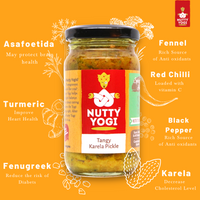 Nutty Yogi Tangy Karela Pickle 200g