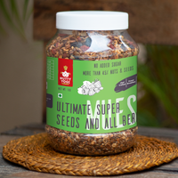 Nutty Yogi Ultmate Super & All Berries Muesli | Contains 45% Nuts & Seeds I No Added Sugar I No Preservative 1kg Jar