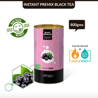 Black Currant Flavored Instant Black Tea