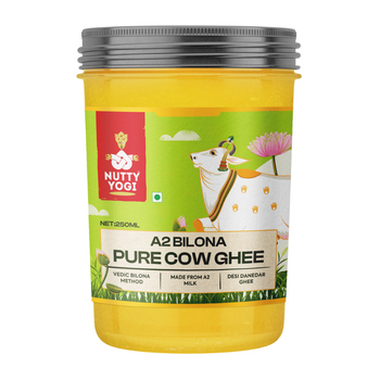 Nutty Yogi Pure Bilona - A2 Ghee 250 ml