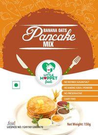 BANANA OATS PANCAKE MIX SUPER SAVER PACK [2 PACKS – 150G EACH]