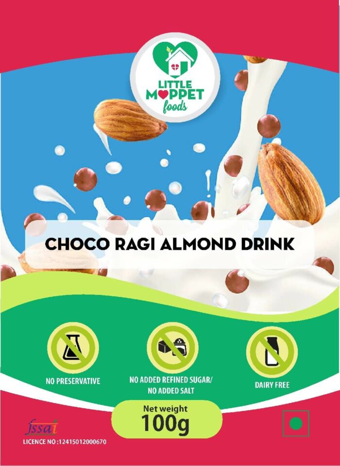 CHOCO RAGI ALMOND DRINK – TRIAL PACK [100G]