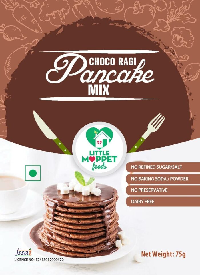 CHOCO RAGI PANCAKE – TRIAL PACK (75G)