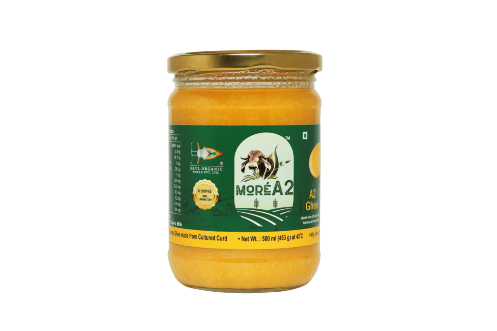 MoreA2 Natural Grass Feed – Ghee – 500 ml - Veeha Foods