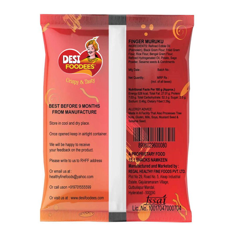 MURUKU FINGER 150 GM