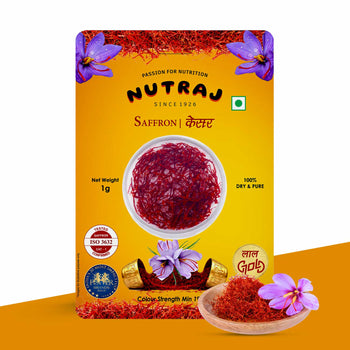 Nutraj Original Saffron Blister Card 0.5gm