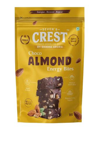 Choco Almond Energy Bites 180 gm