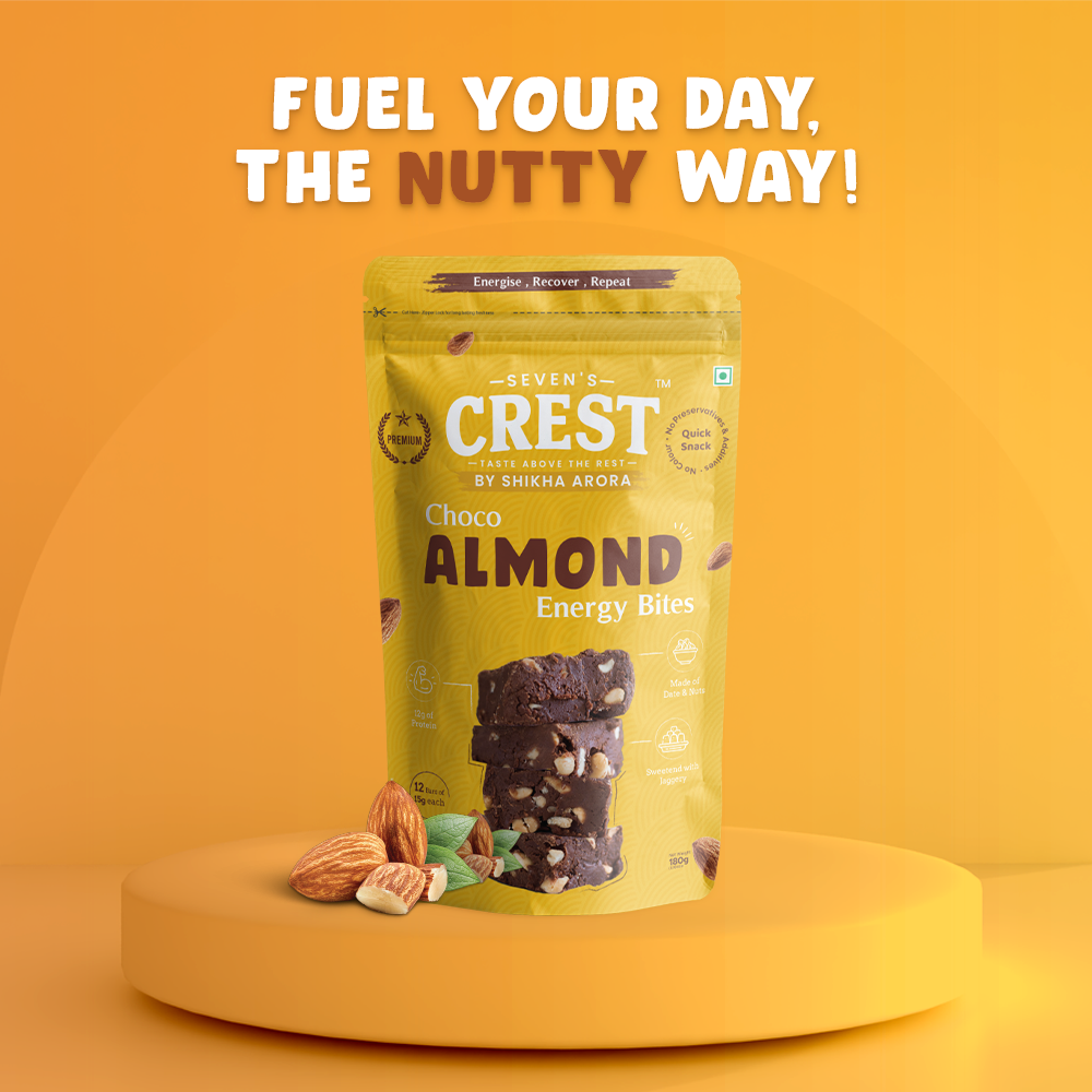 Choco Almond Energy Bites 180 gm