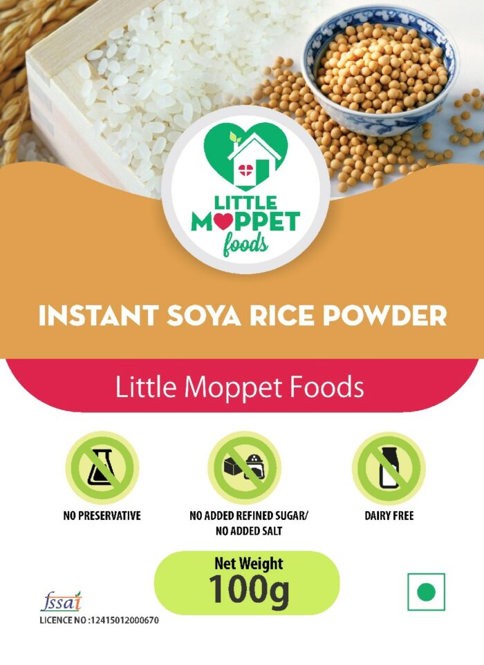 INSTANT SOYA RICE PORRIDGE POWDER – TRIAL PACK [100G]