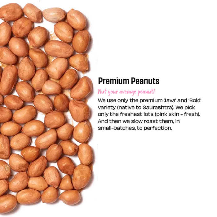 CRUNCHY- Unsweetened Peanut Butter