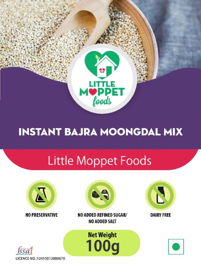 INSTANT BAJRA MOONGDAL POWDER – TRIAL PACK [100G]