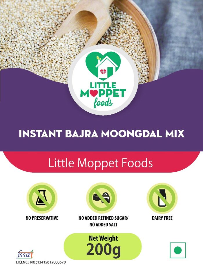 Instant Bajra Moongdal Powder