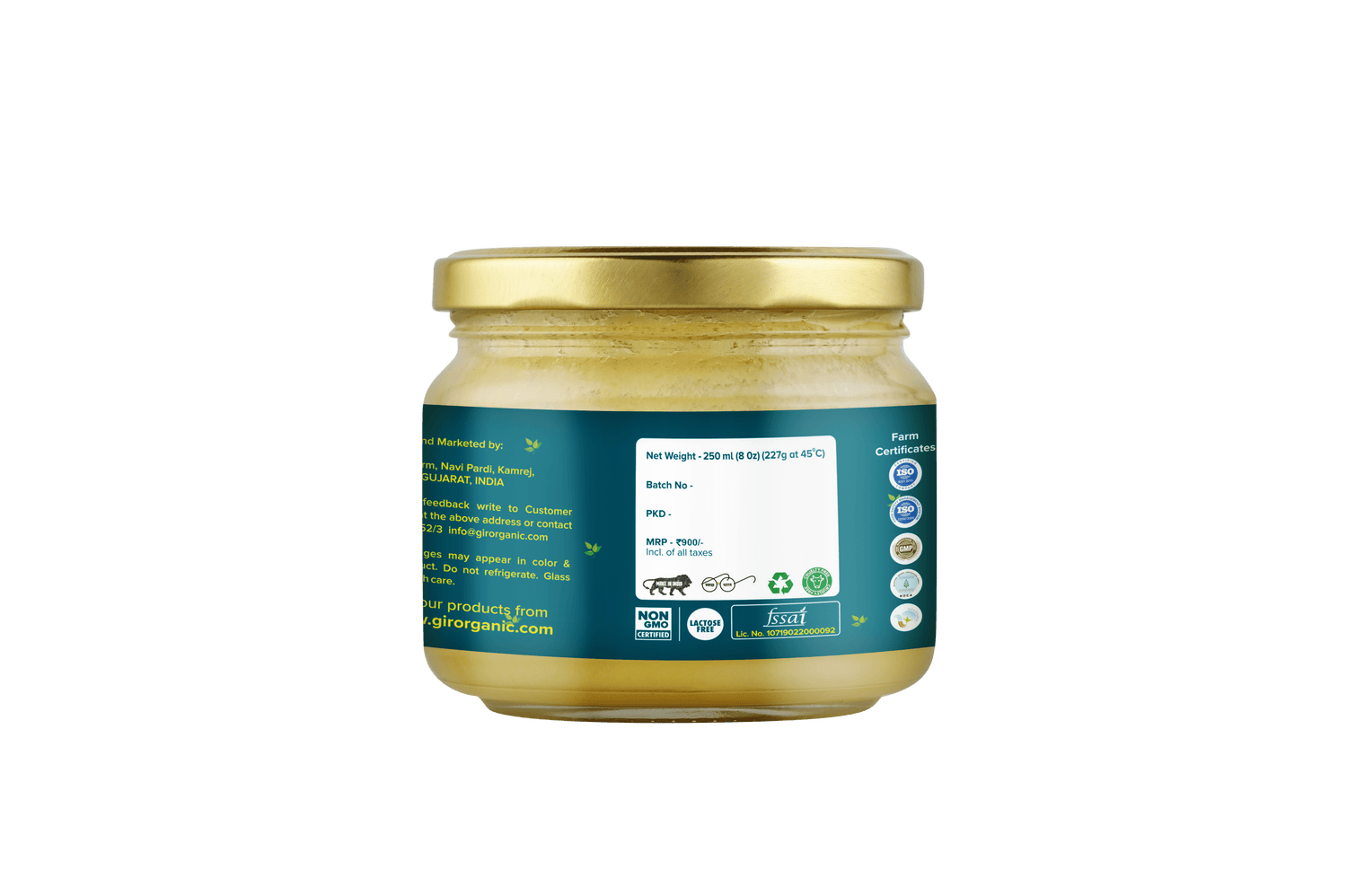 Pure & Organic A2 Gir Cow Ghee