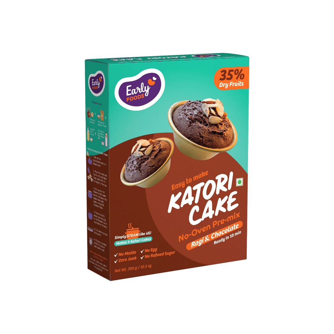 Ragi & Choco Katori Cake Mix