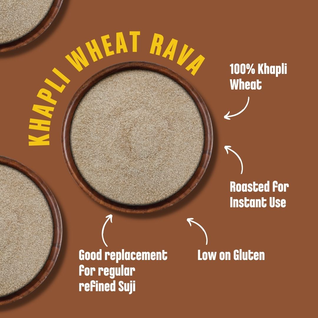 Khapli Wheat Rava