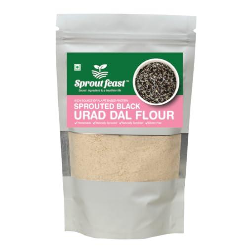 Sprouted Feast Sprouted Black Urad Dal Flour - 300 gms