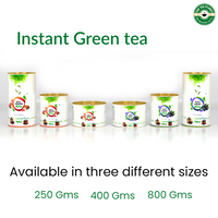 Blueberry Flavored Instant Green Tea