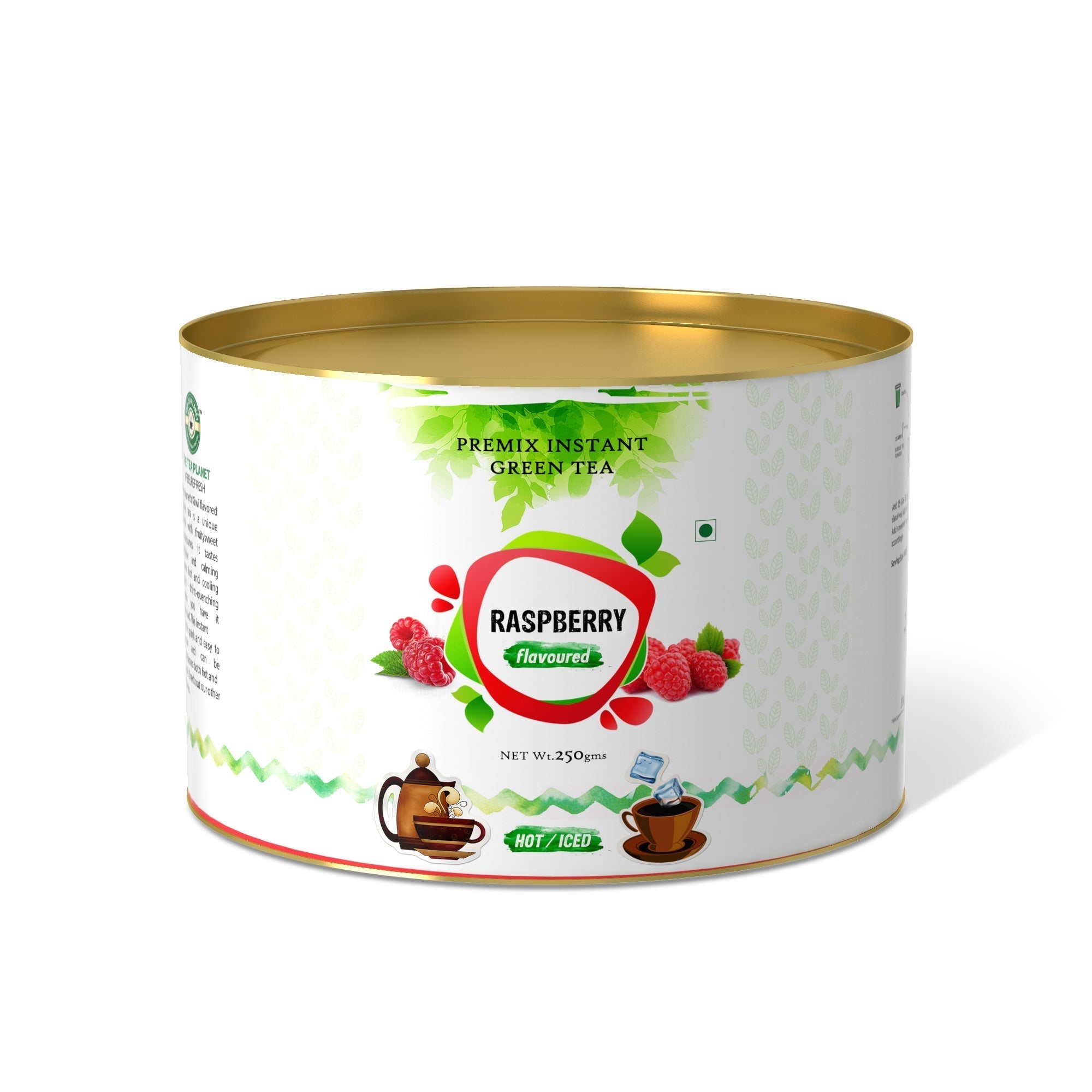 Raspberry Flavored Instant Green Tea