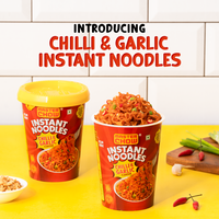 Chilli & Garlic Cup Noodles (Pack of 4)