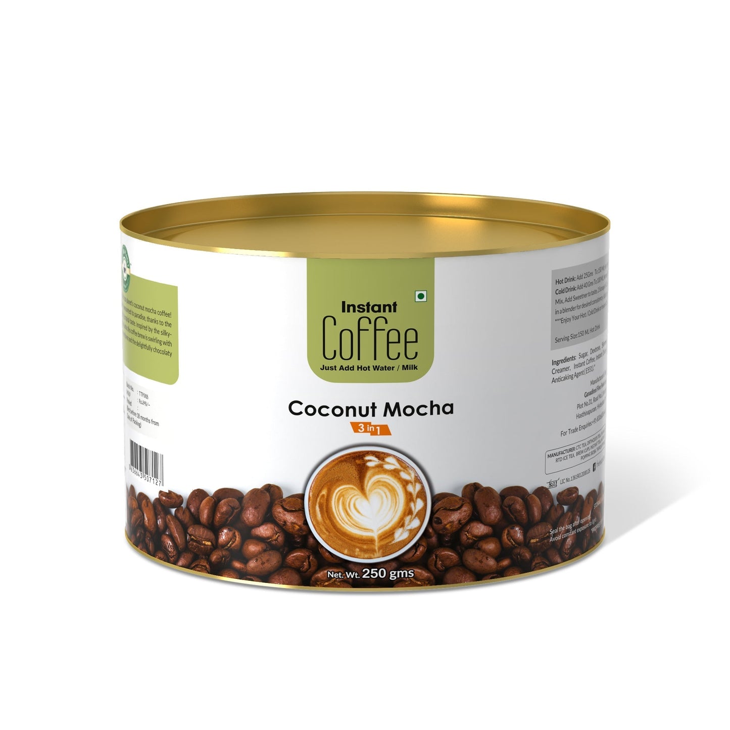 Coconut Mocha Instant Coffee Premix (3 in 1)