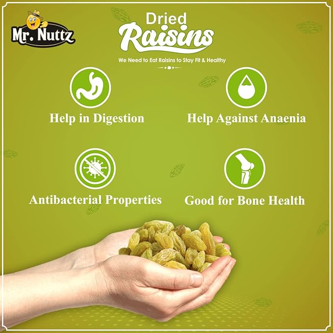 Mr. Nuttz Green Raisins