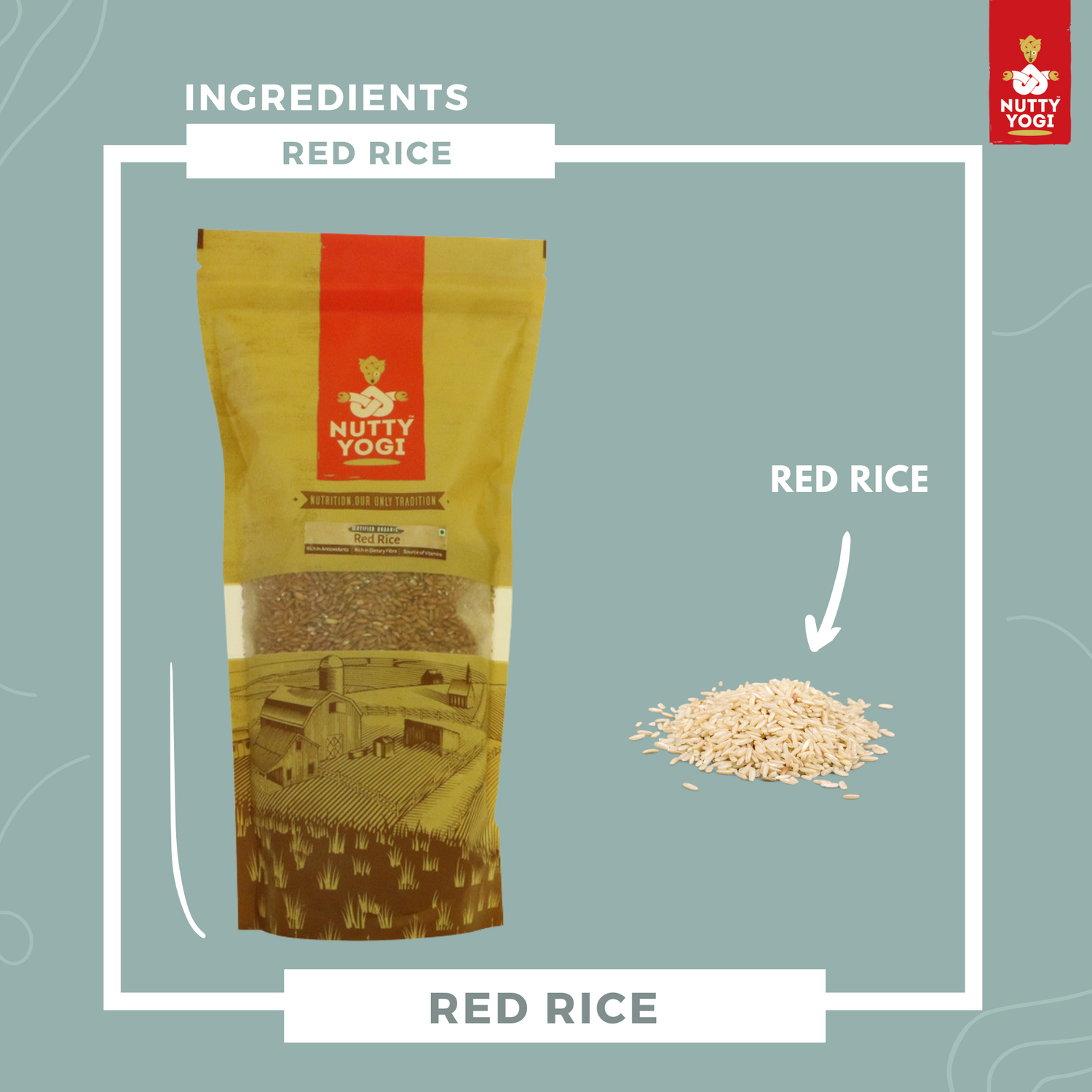 Nutty Yogi Red Rice