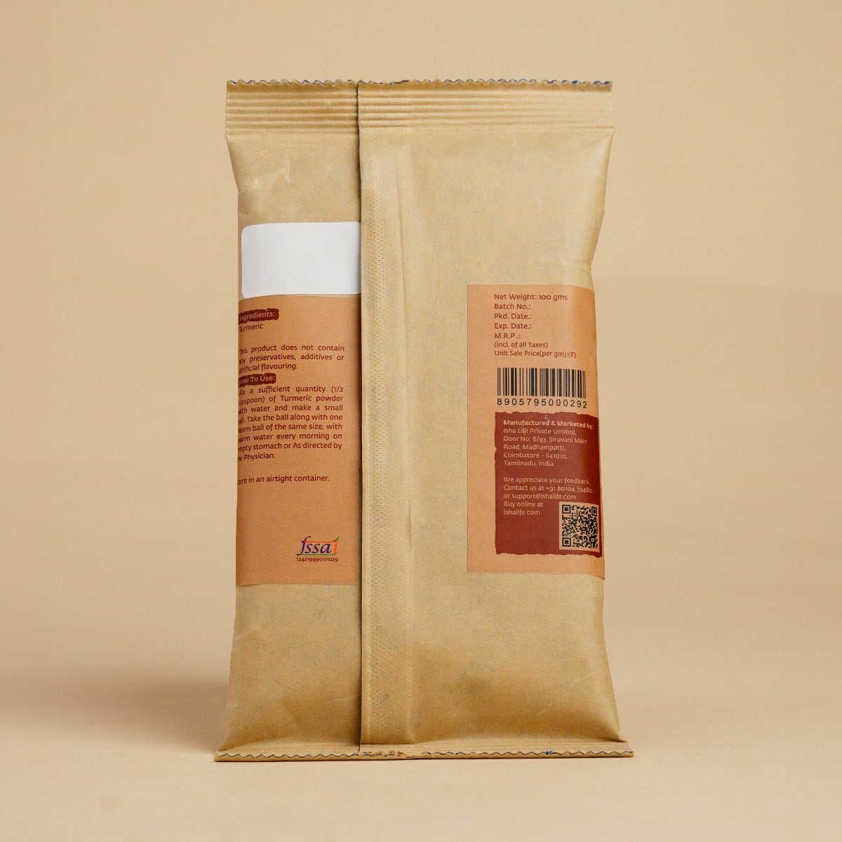 Organic Turmeric (Haldi) Powder