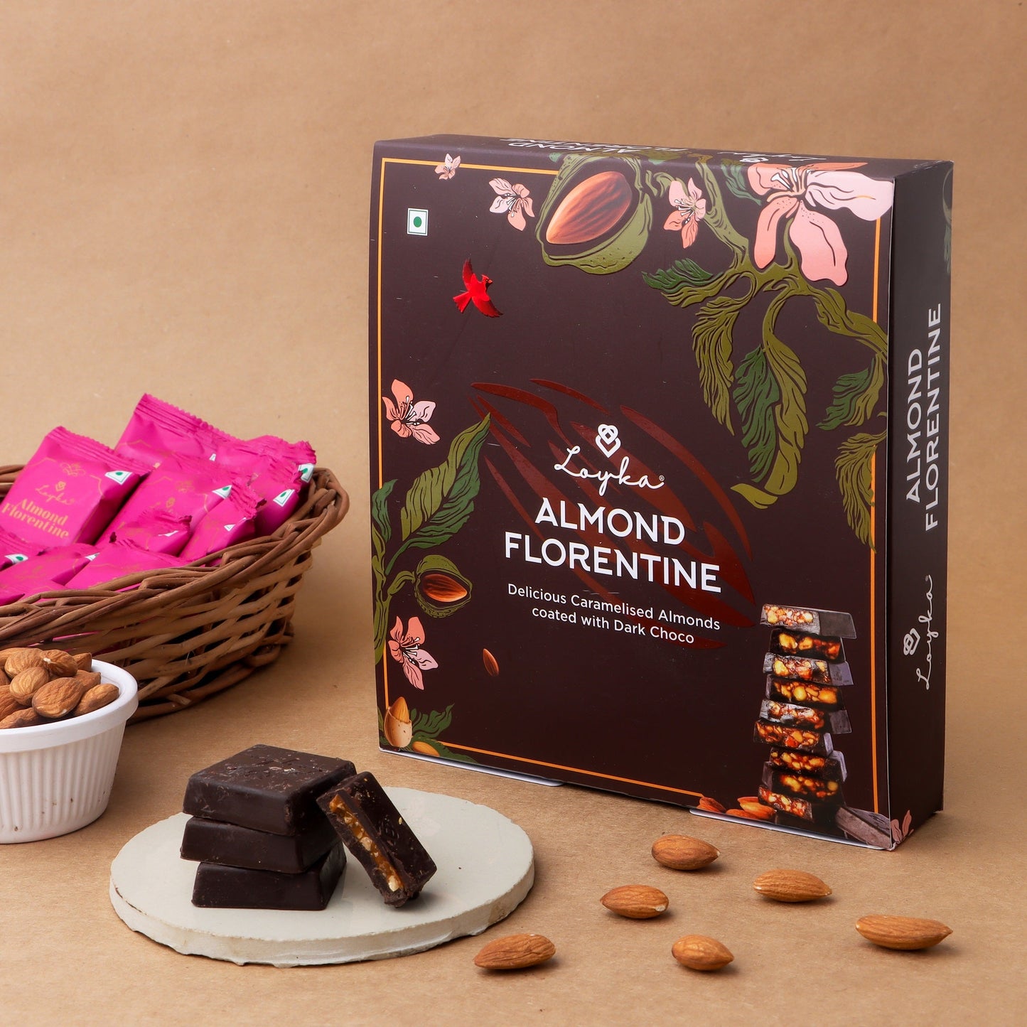 Almond Florentine 12 pcs Box