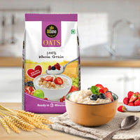 Disano Oats, 1kg, Natural  Whole Grain, High in Protein and Fibre, Rolled Oats