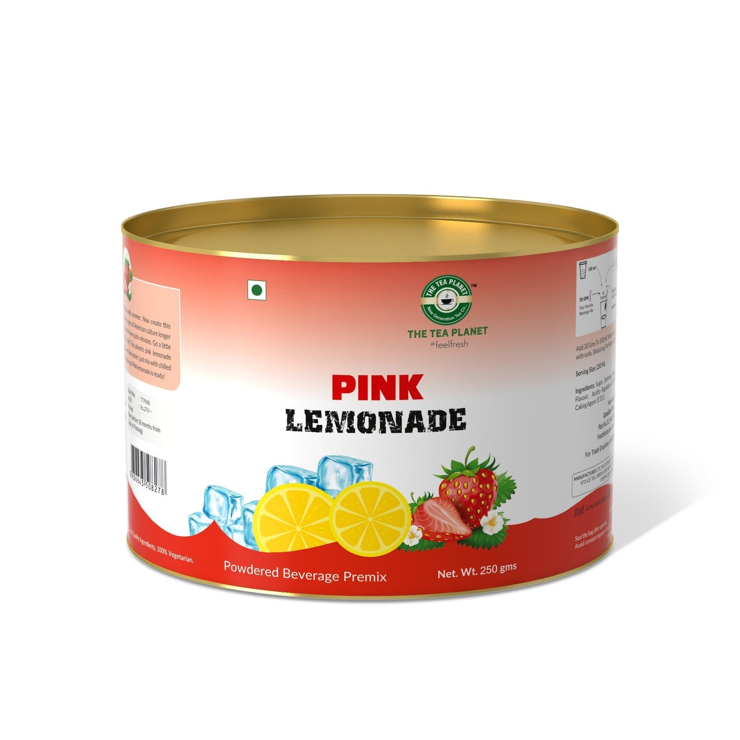 Pink (Strawberry) Lemonade Premix - 400 gms