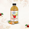 Farm Naturelle Organic Apple Cider Vinegar with Mother and Apple Cider Infused Ginger and Turmeric - 500 ml